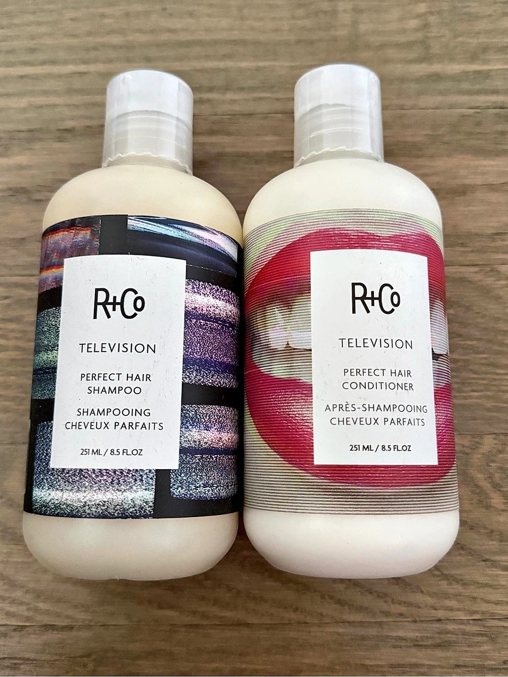 R+Co Television Perfect Hair Shampoo & Conditioner Set NWT